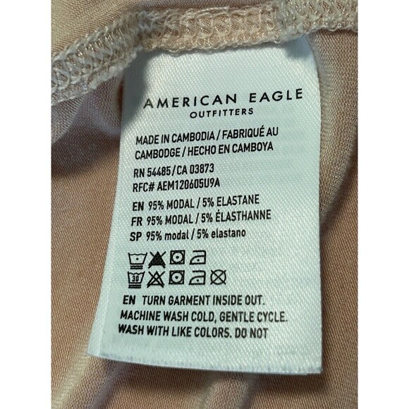 AE Soft & Sexy Oversized Crew Neck T-shirt XS - Picture 5 of 8